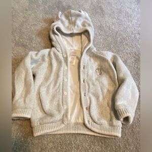 Gymboree 12-18 month hoodie button sweater